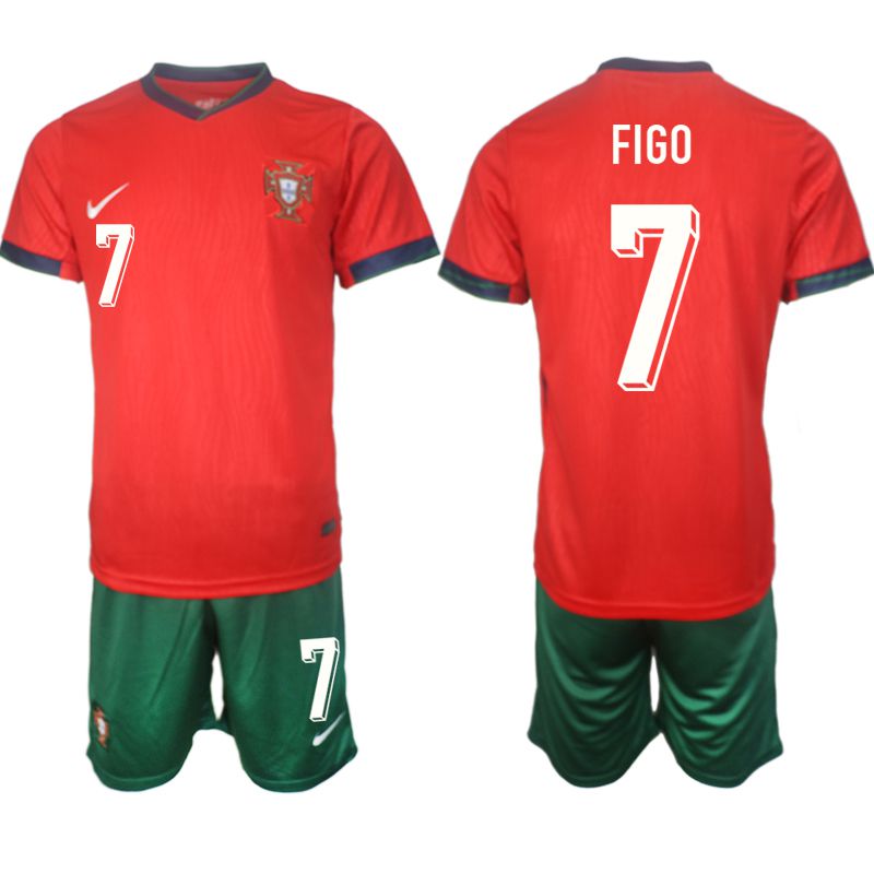 Men 2024-2025 Season Portugal home red #7 Soccer Jerseys->mexico jersey->Soccer Country Jersey